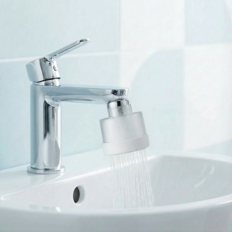 Let the water run for 30 seconds to activate the filter.